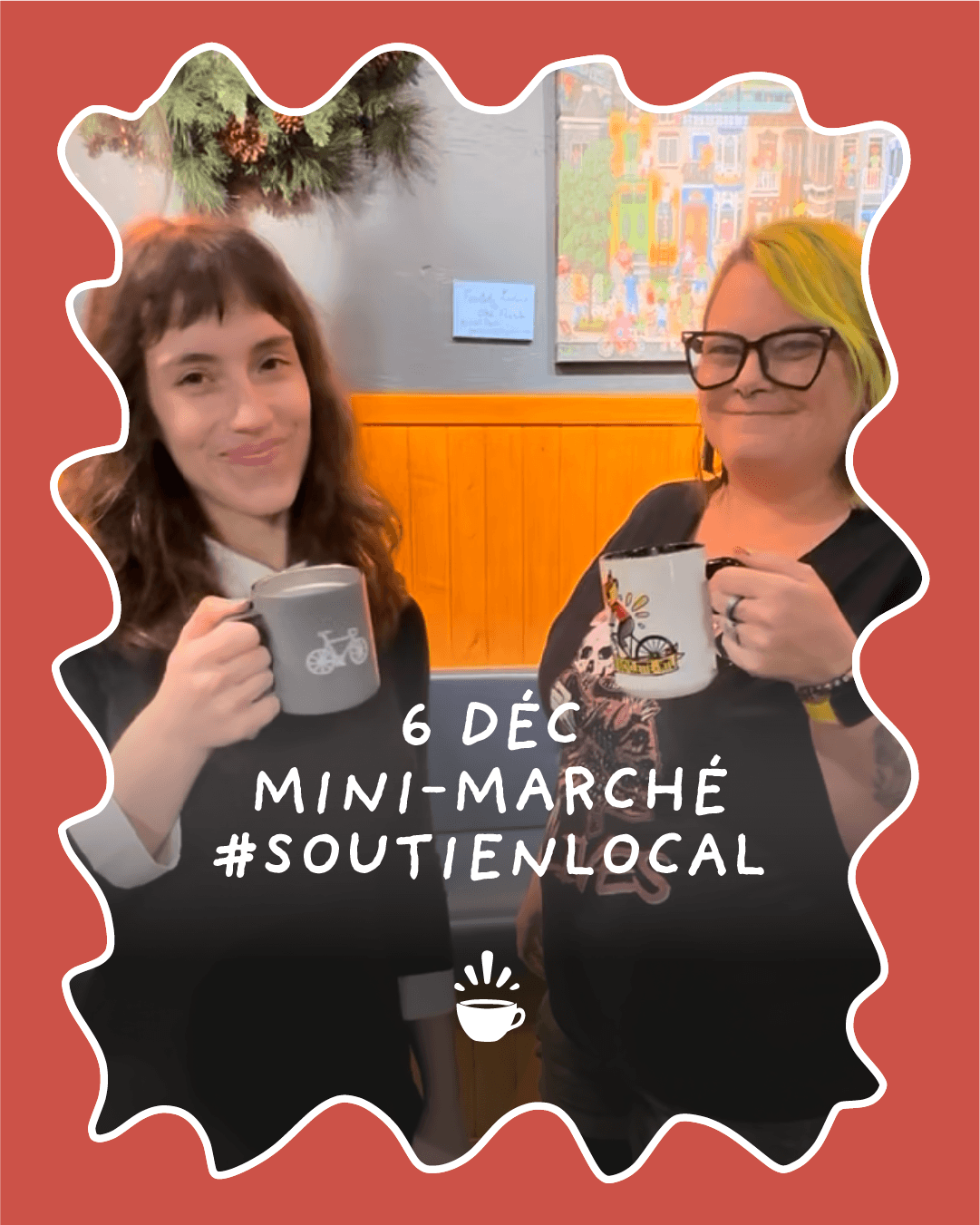 Mini Marché at the Café on December 6